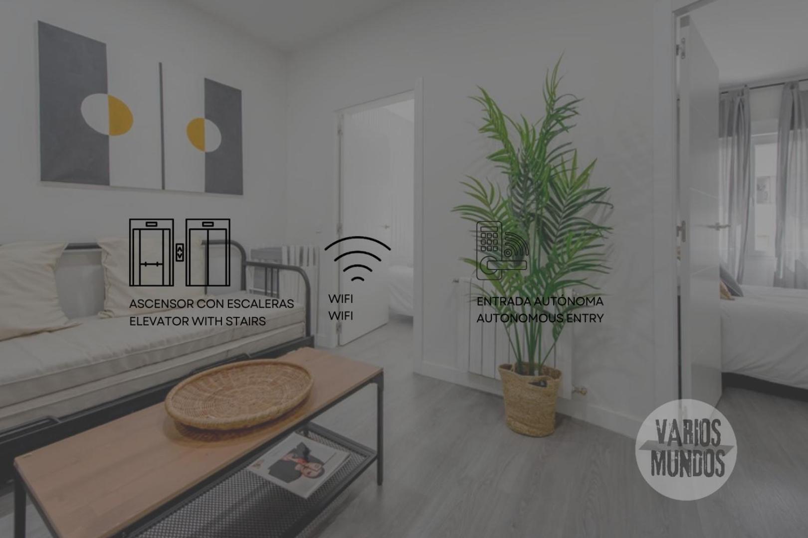 Excuisite New Apt En Gran Via Para 5Pax E2 Madrid Kültér fotó